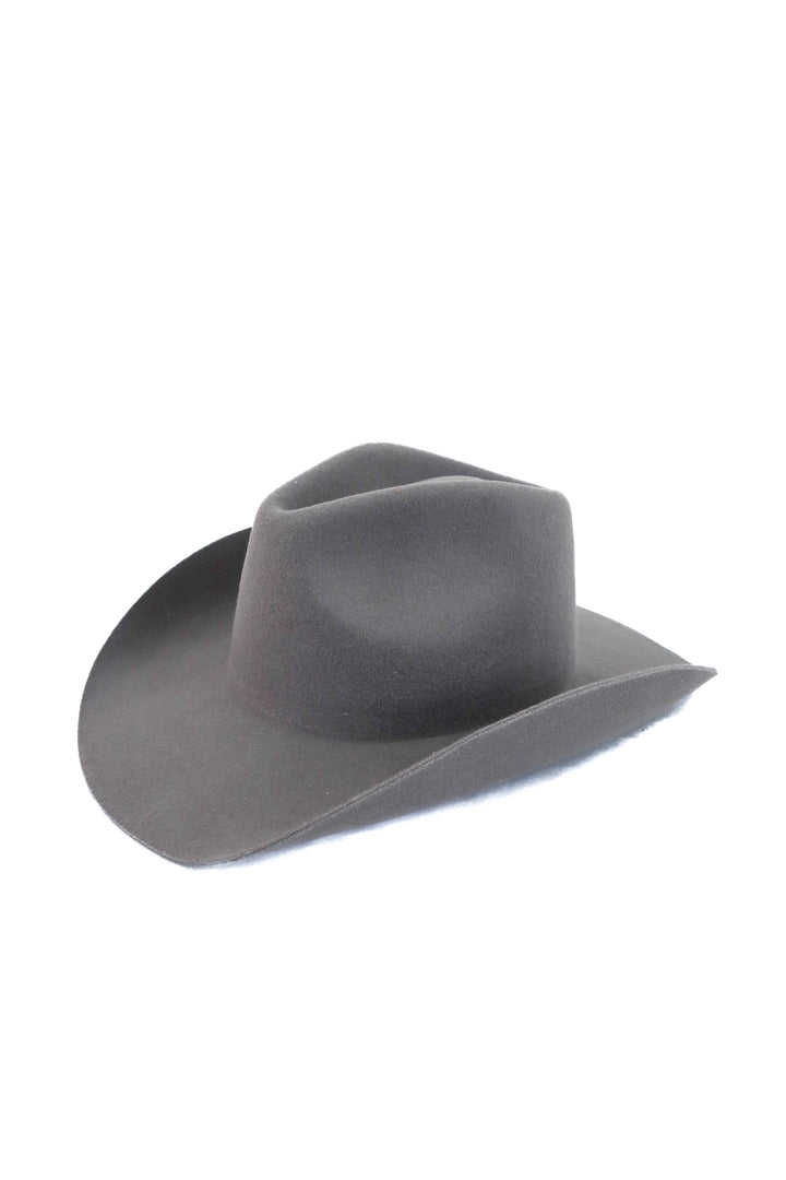 yellow rose grey cowboy hat nwt (s/m; retail $200)