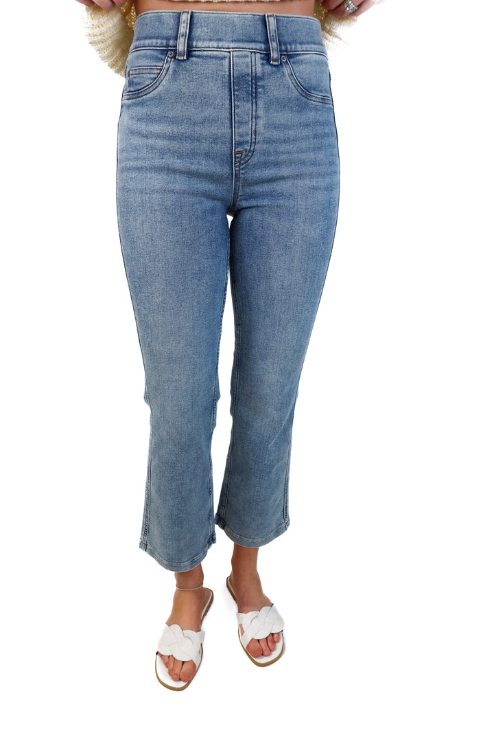 Spanx Light Wash Jeans (S; retail $148)