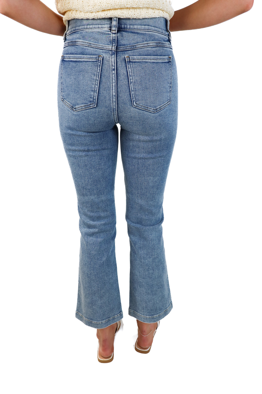 Spanx Light Wash Jeans (S; retail $148)