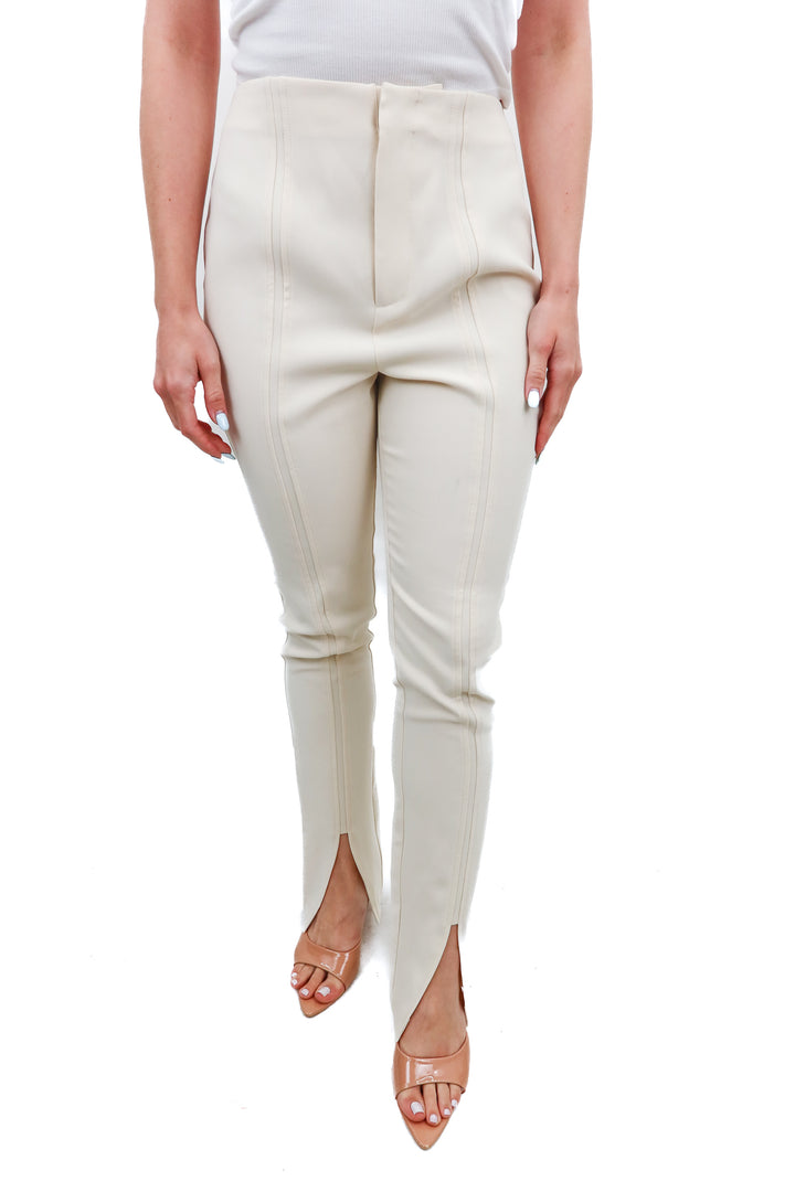 L’academie cream pants (S)