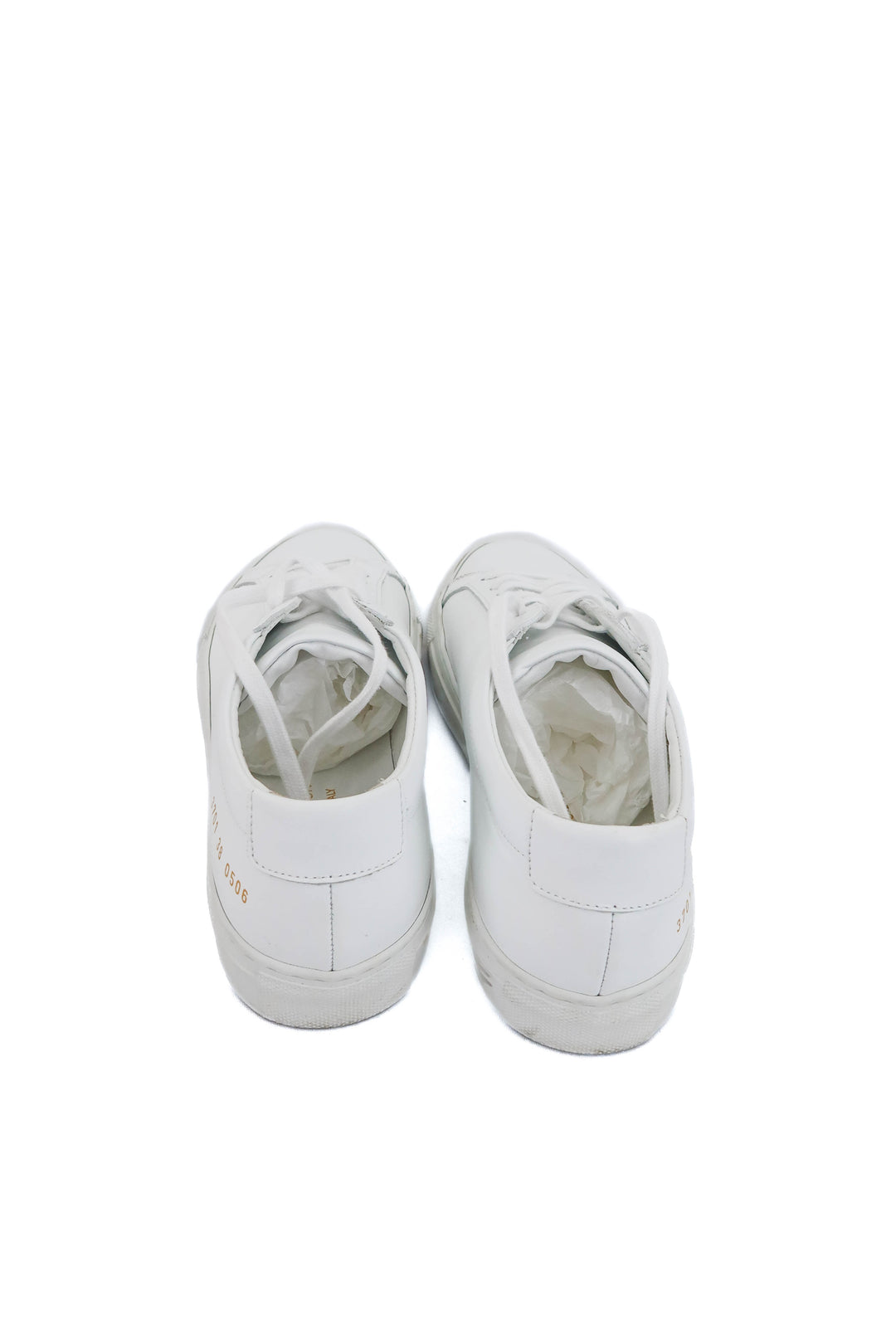 Woman by common projects white sneakers (38/ US8; retails $565)