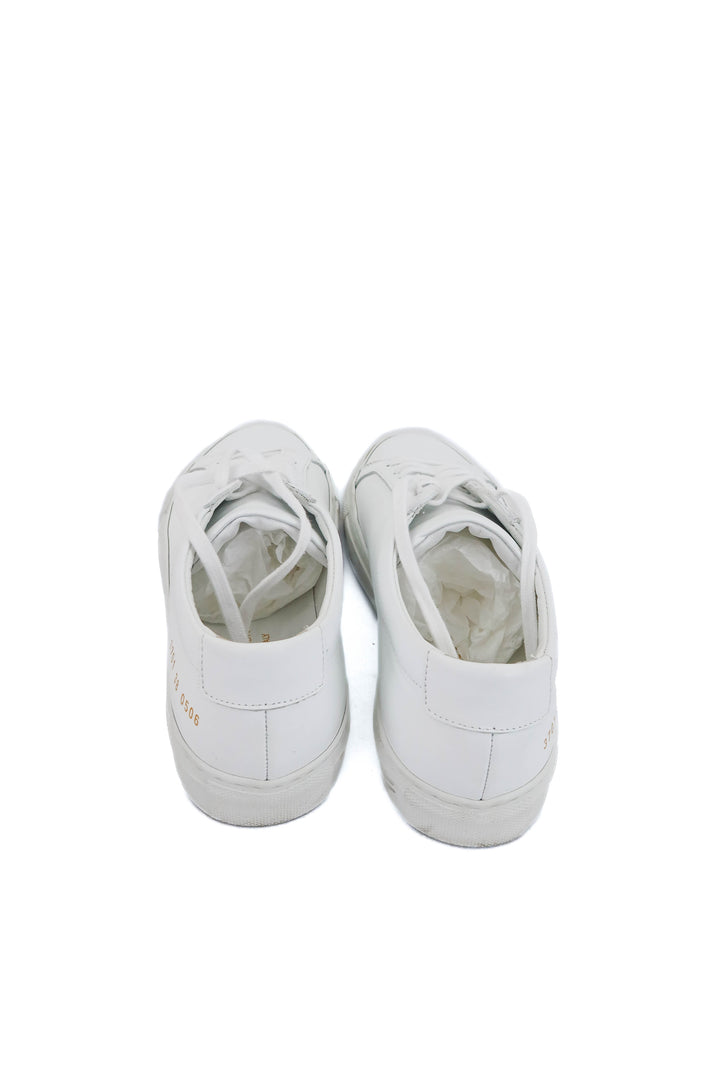 Woman by common projects white sneakers (38/ US8; retails $565)