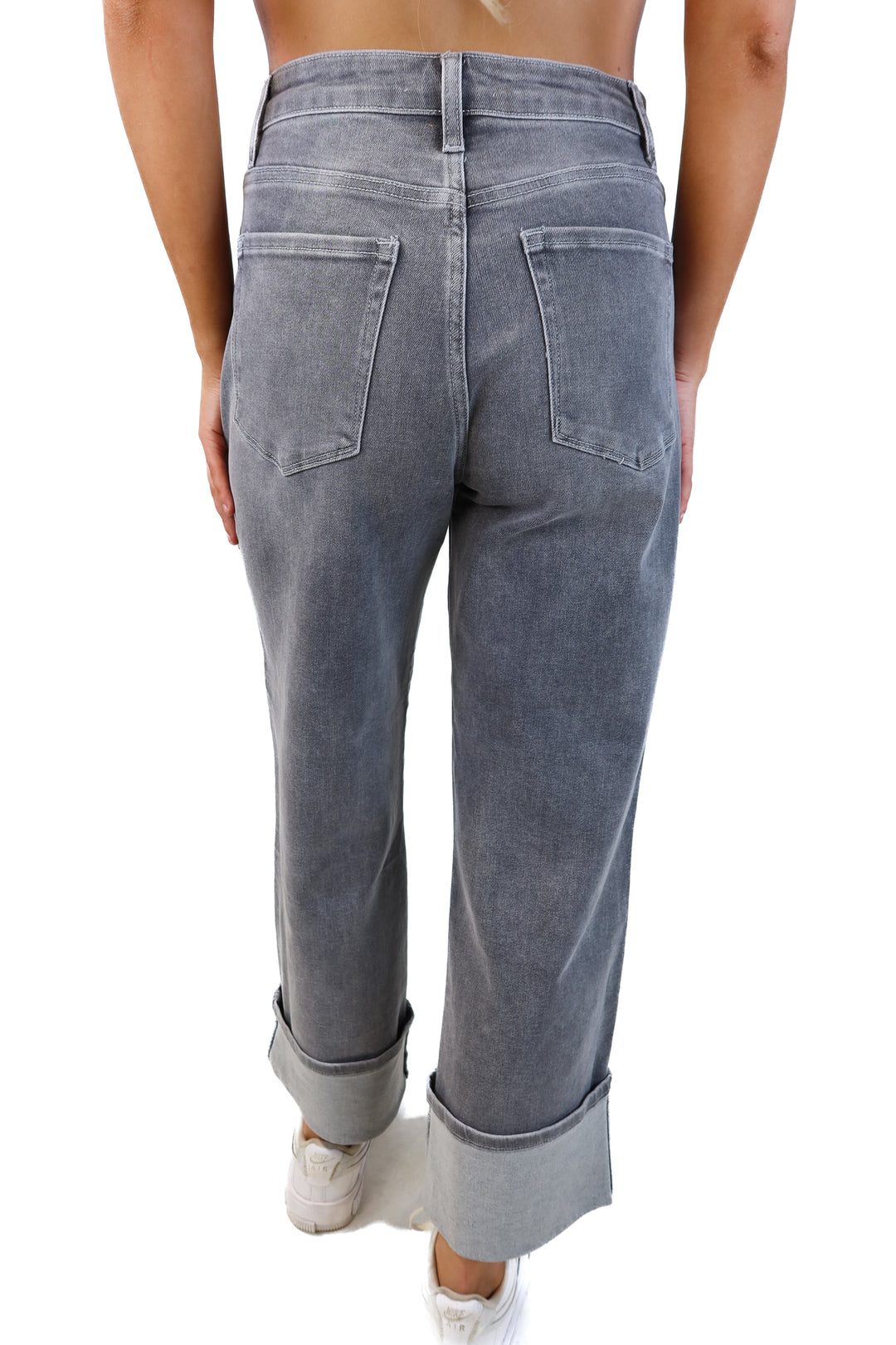 Vici Faded Black Wide Leg Jeans NWT (27)