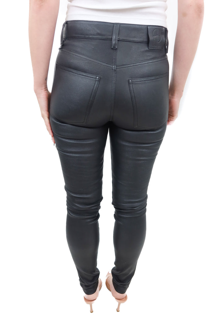 Anine Bing black soft leather pants NWT (S; retail $1200)