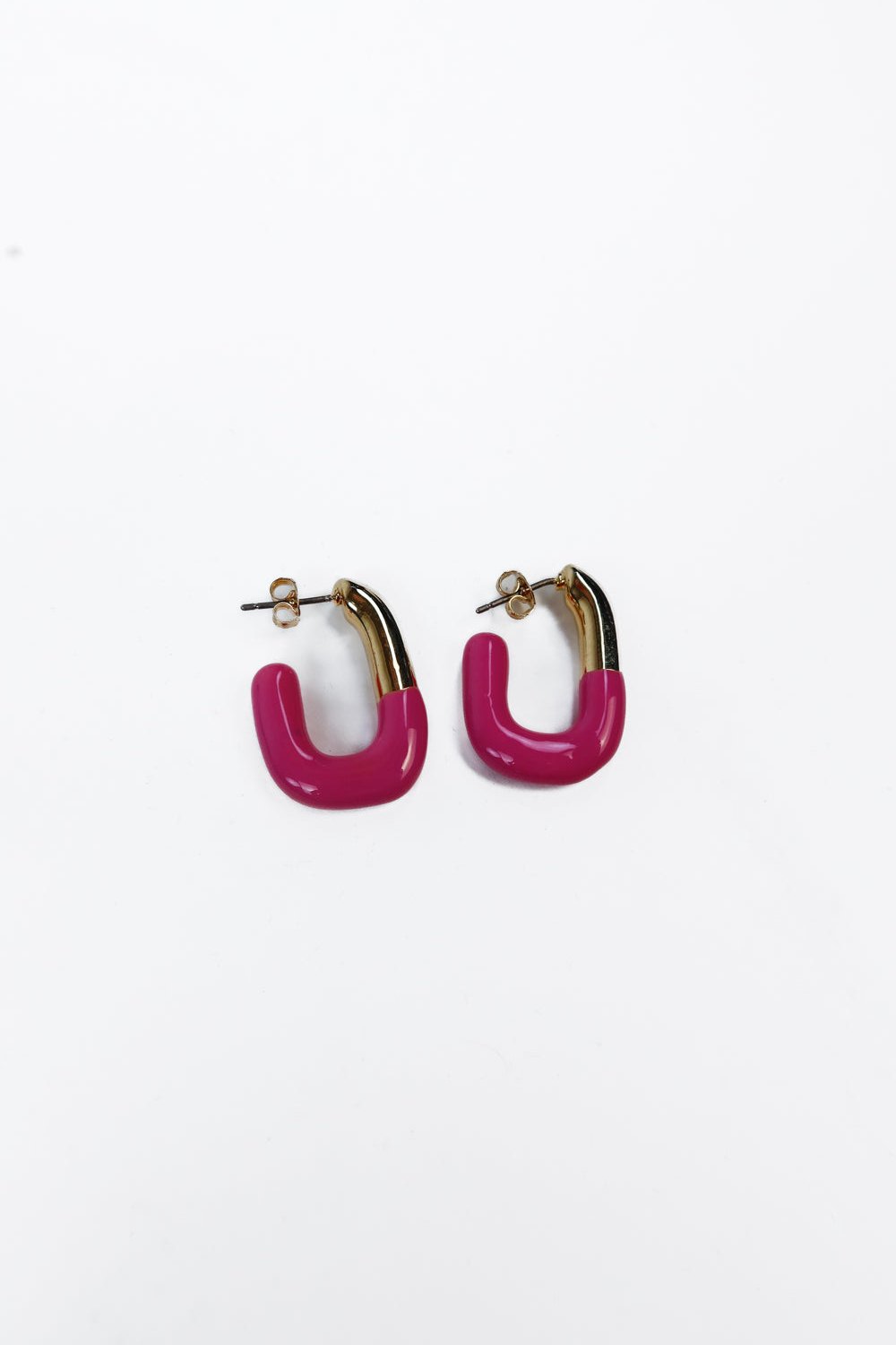 ALV jewels pink/gold abstract earrings (retails for $60)