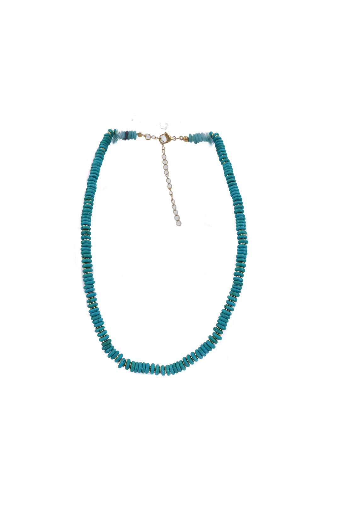 turquoise beaded necklace