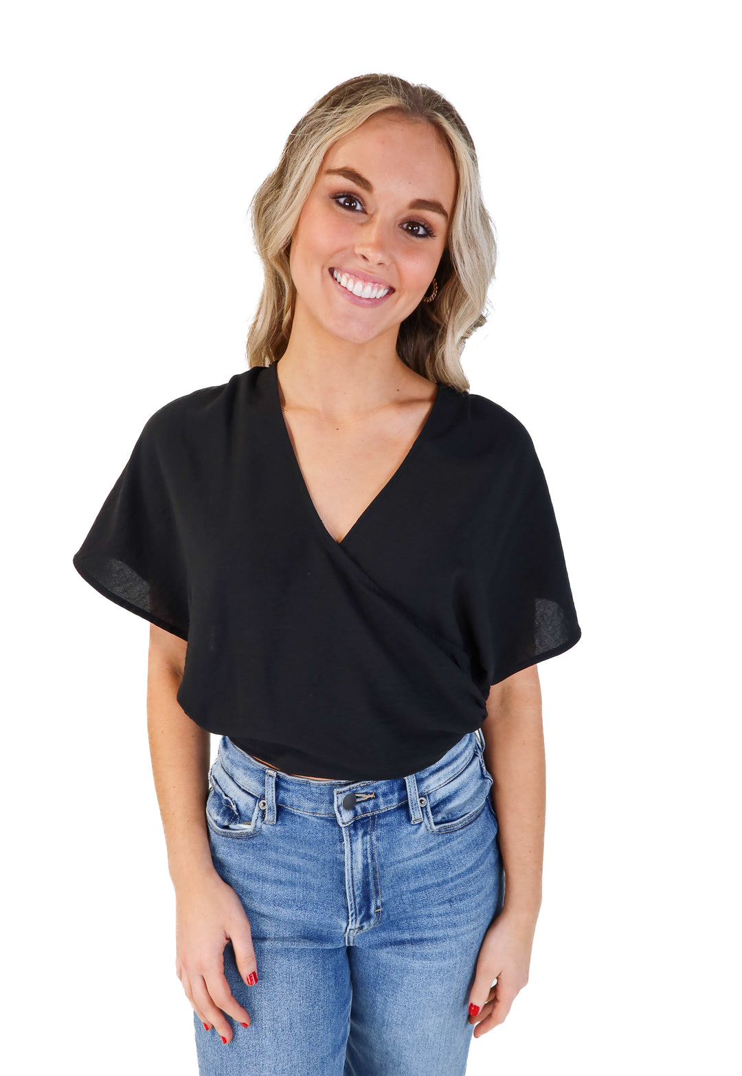 Zara black blouse (S)