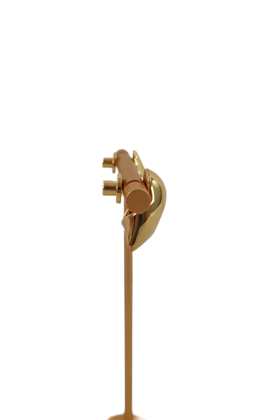 Gold heart earrings