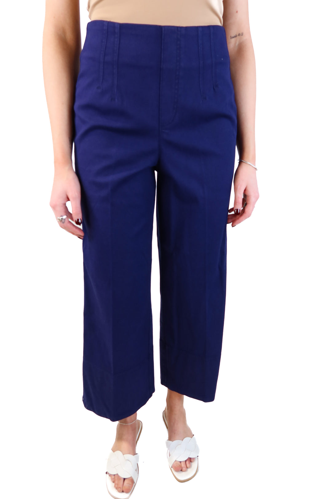 Spanx Stretch Twill Wide Leg Pant NWT (S; retail $148)