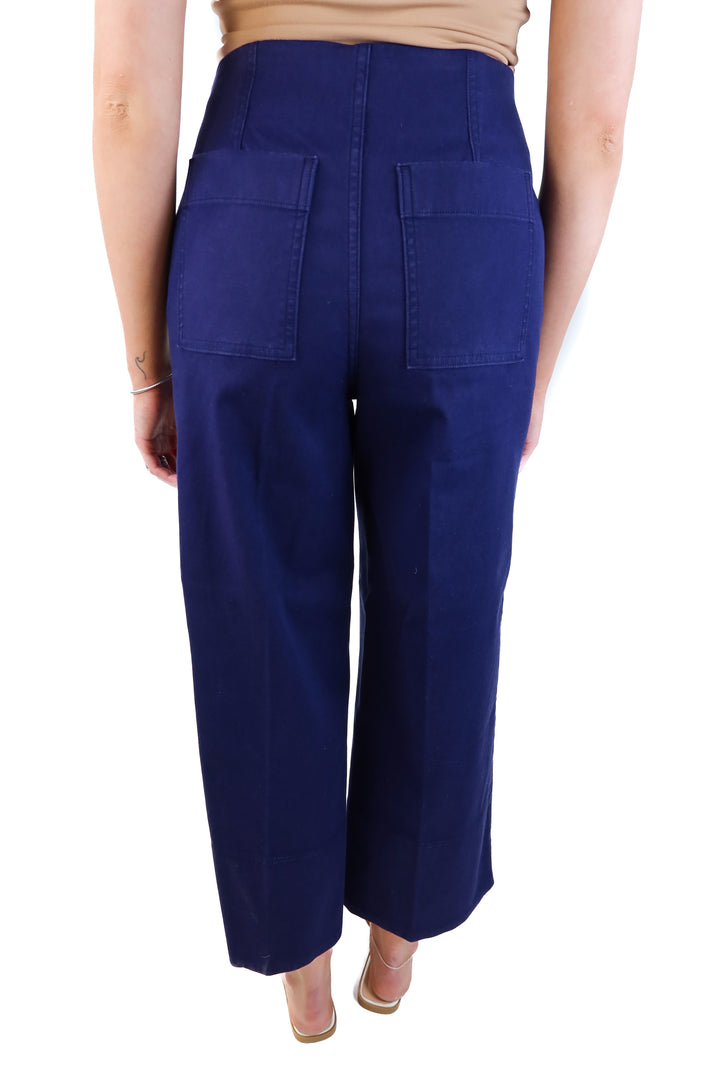 Spanx Stretch Twill Wide Leg Pant NWT (S; retail $148)