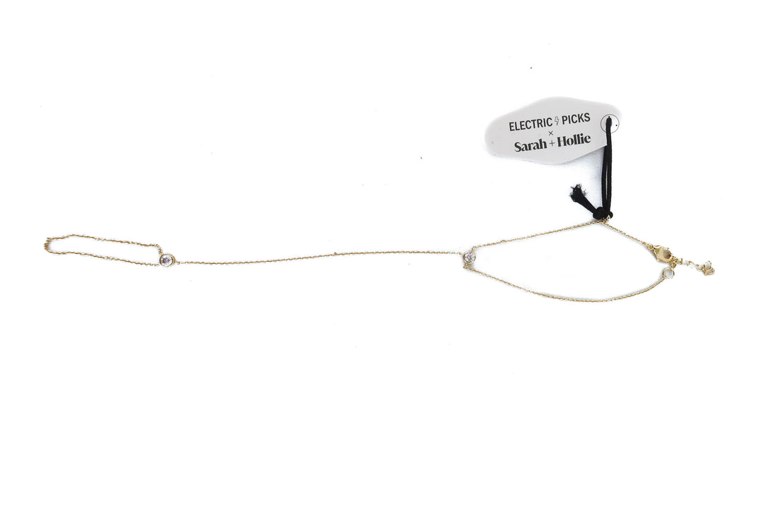 electric picks chain ring bracelet nwt (retail $78)