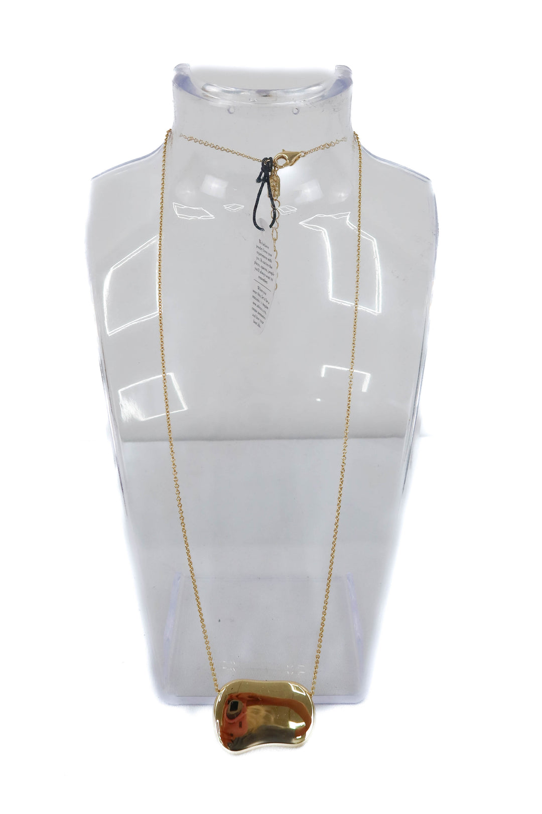 electric picks gold pendant necklace nwt (retail $88)