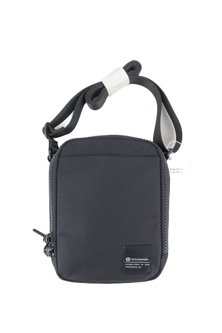 lululemon black easy access crossbody bag NWT