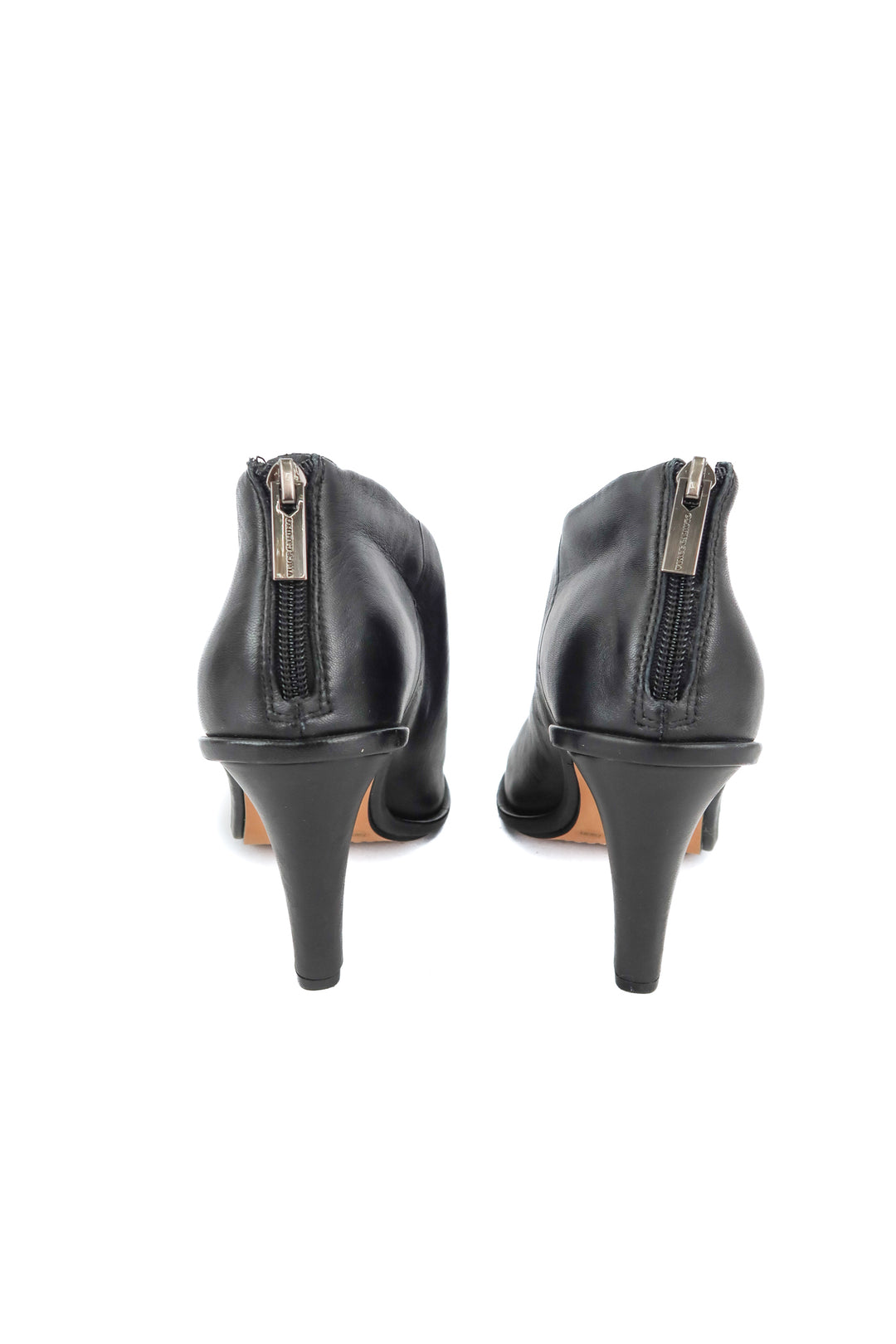 vince camuto black frisnell open toe heels (8.5)