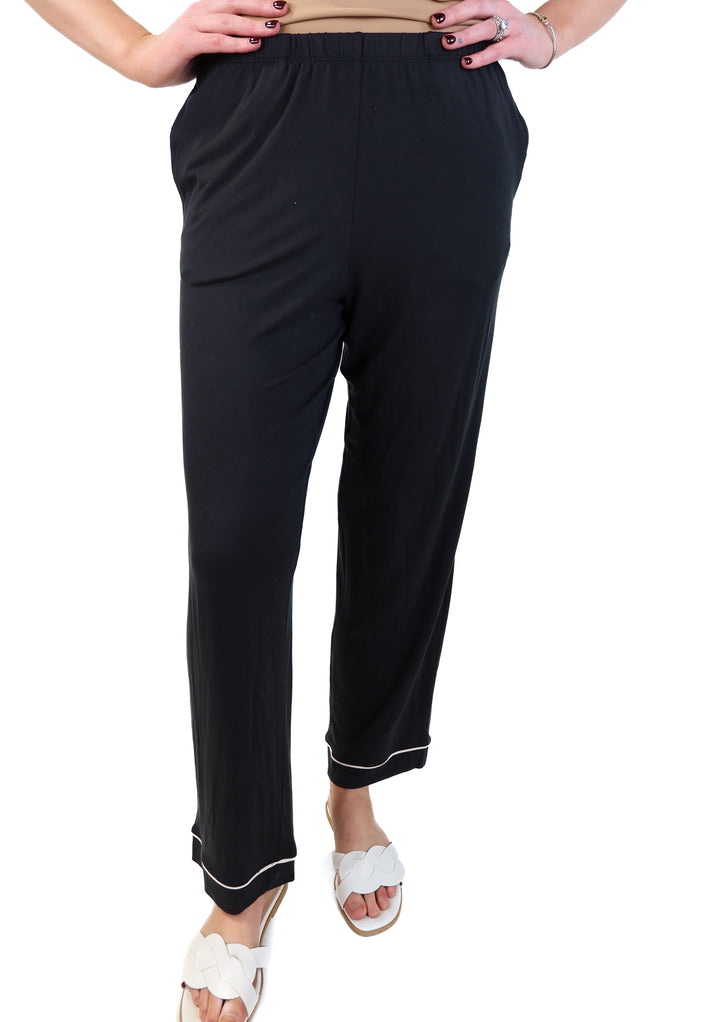Tommy John black/white stripe pajama bottoms NWT (s; retails for $64)