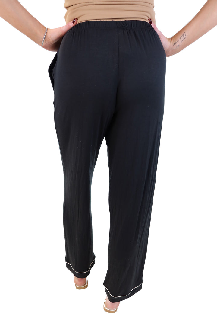 Tommy John black/white stripe pajama bottoms NWT (s; retails for $64)