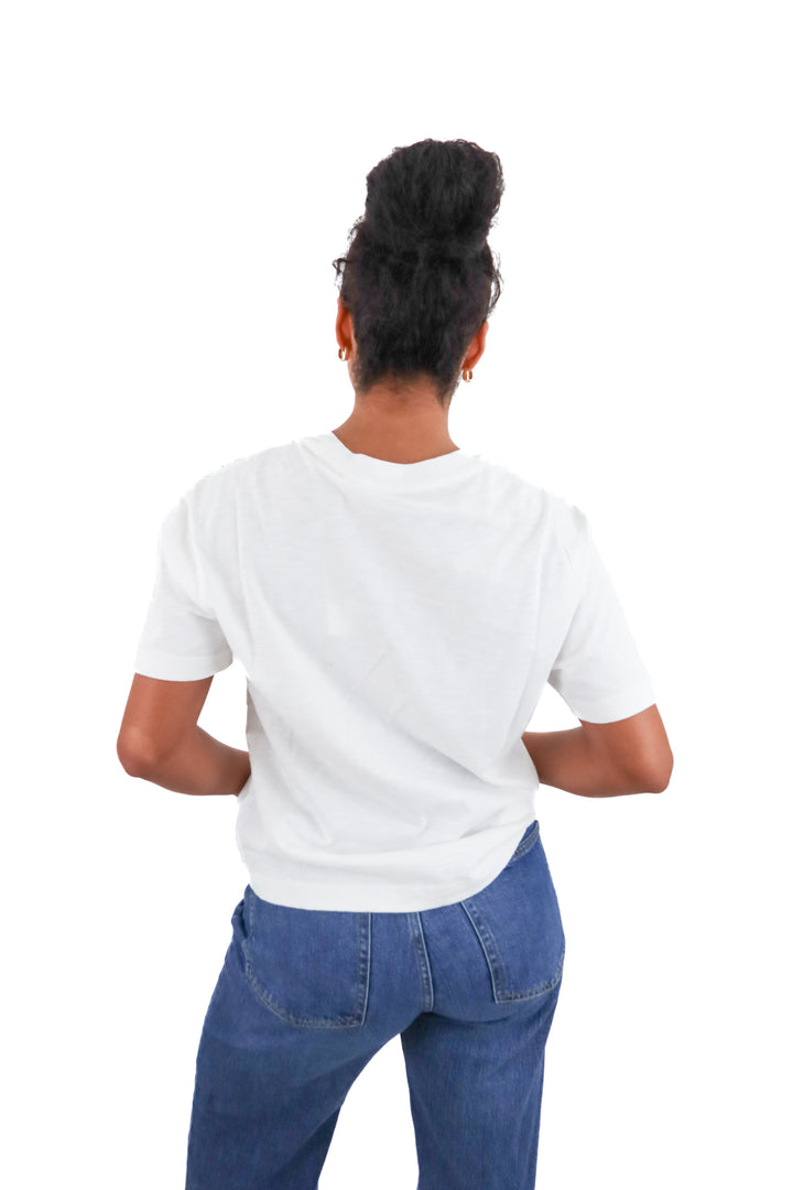 outerknown white tee (s; retail $58)