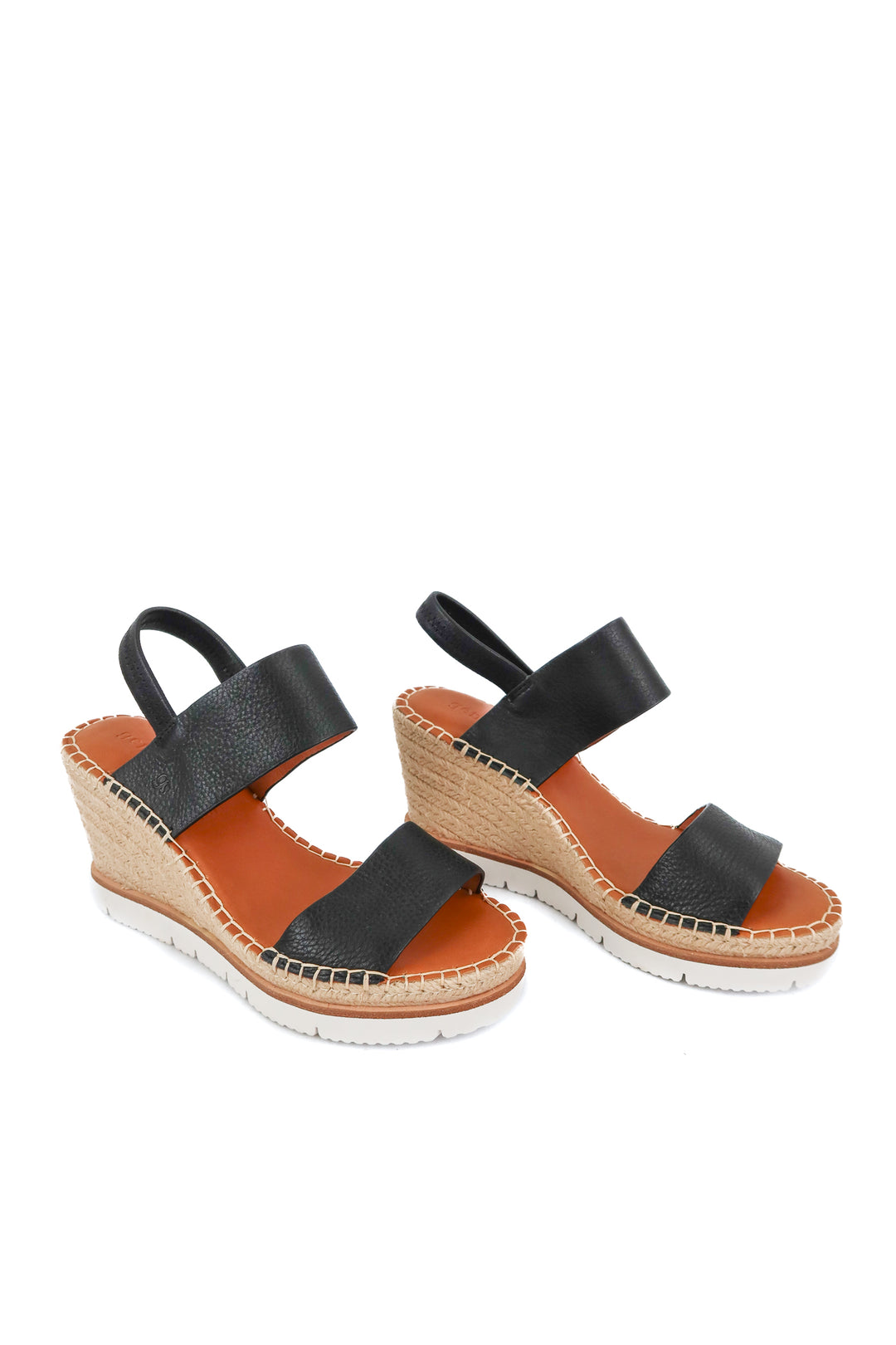 gentle souls elyssa two band platform sandals (8.5)