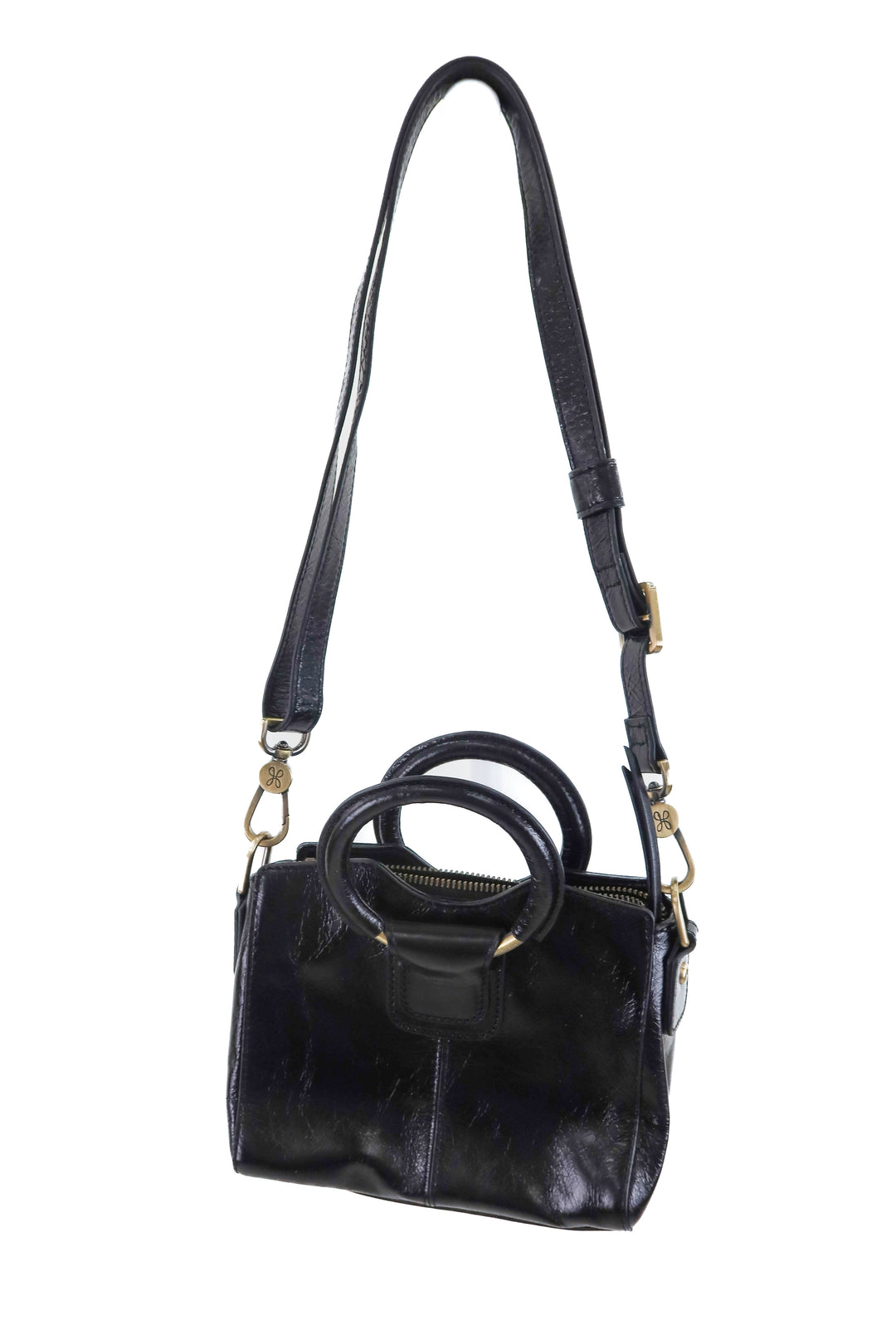 hobo black beidi mini satchel nwt (retail $138)