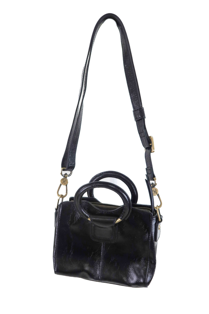 hobo black beidi mini satchel nwt (retail $138)