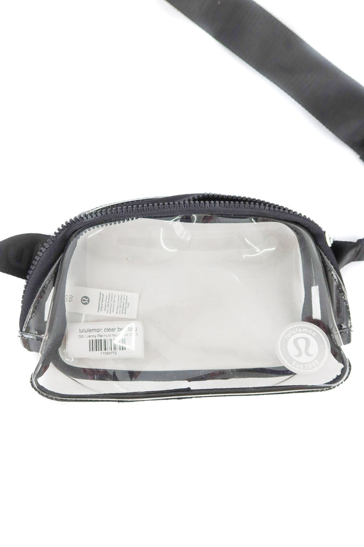 lululemon clear belt bag (retail $38)