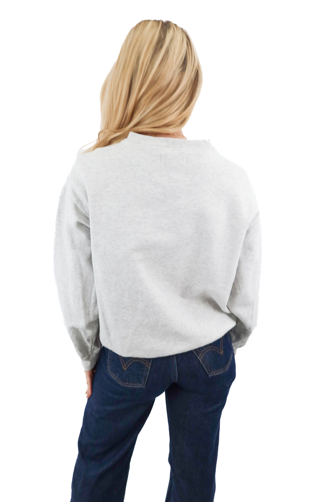 anine bing lady graphic crewneck sweatshirt (s; retail $200)