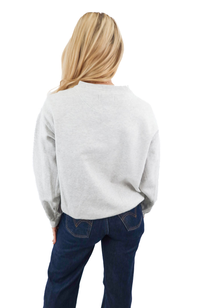 anine bing lady graphic crewneck sweatshirt (s; retail $200)