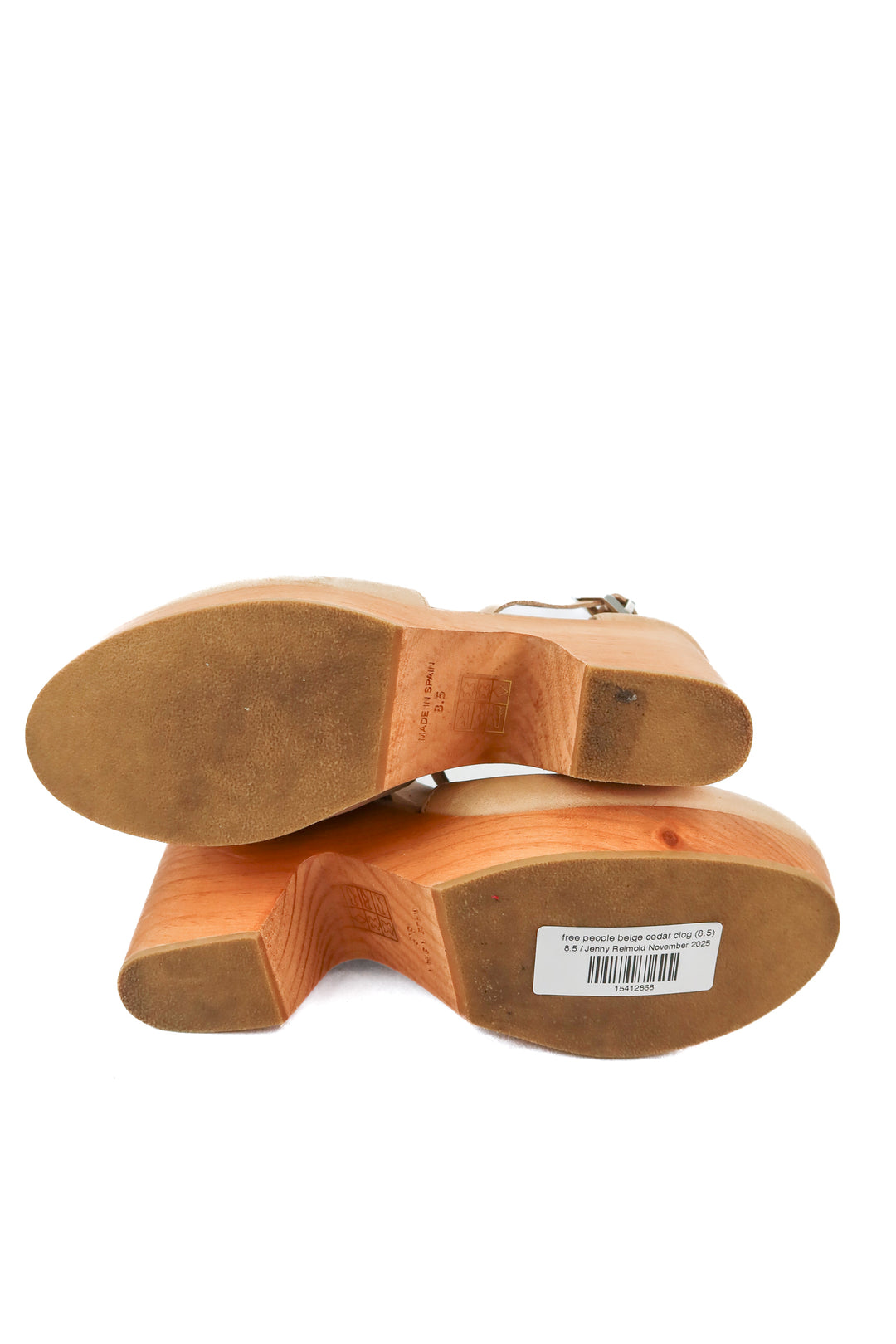 reef cushion vista 2.0 platform sandals (9; retail $70)