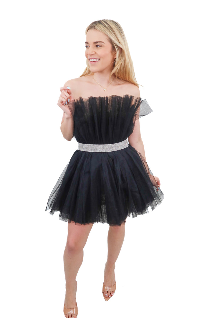 bronx and banco "anna mini dress" NWT (xs; retail $650)