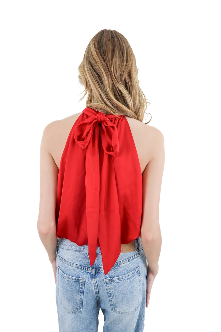 dynamite red bubble top (s; retail $55)