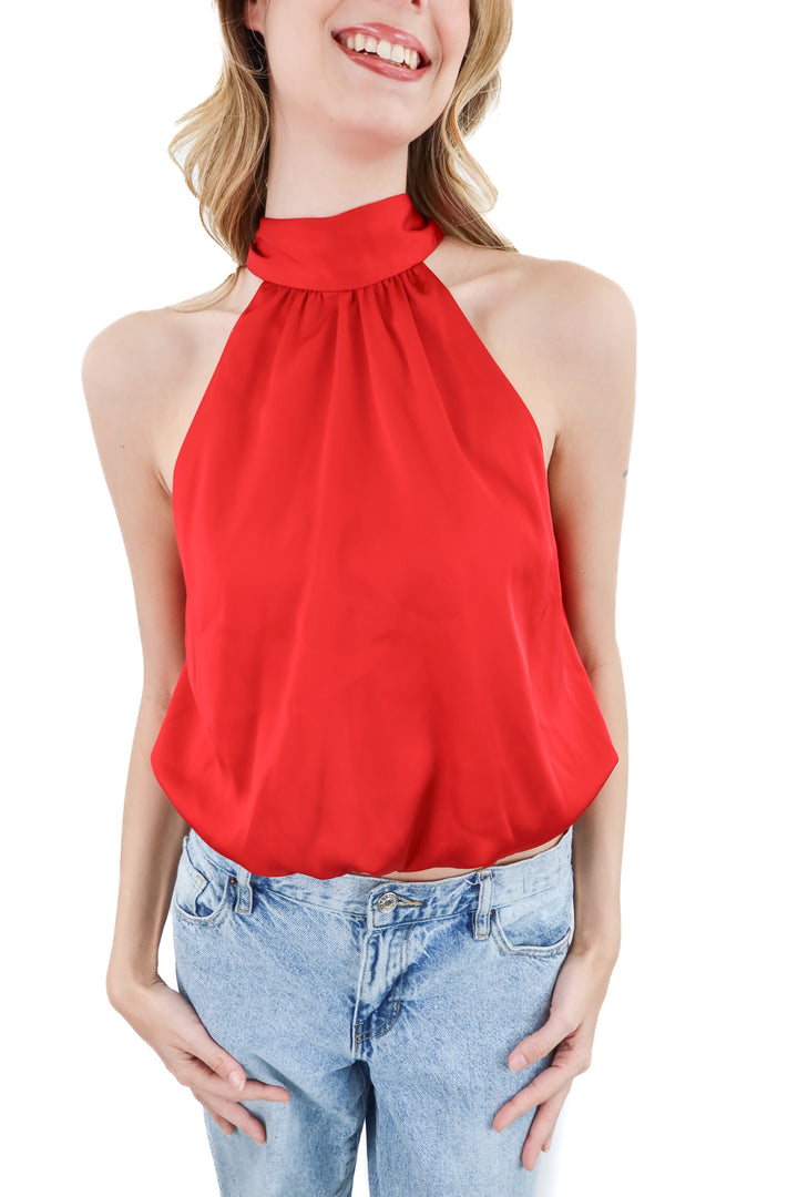 dynamite red bubble top (s; retail $55)