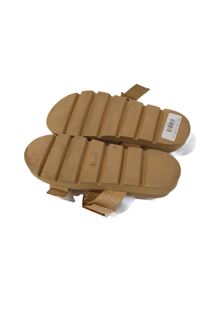 Raye rattan sandals NWOT (10; retail $138)