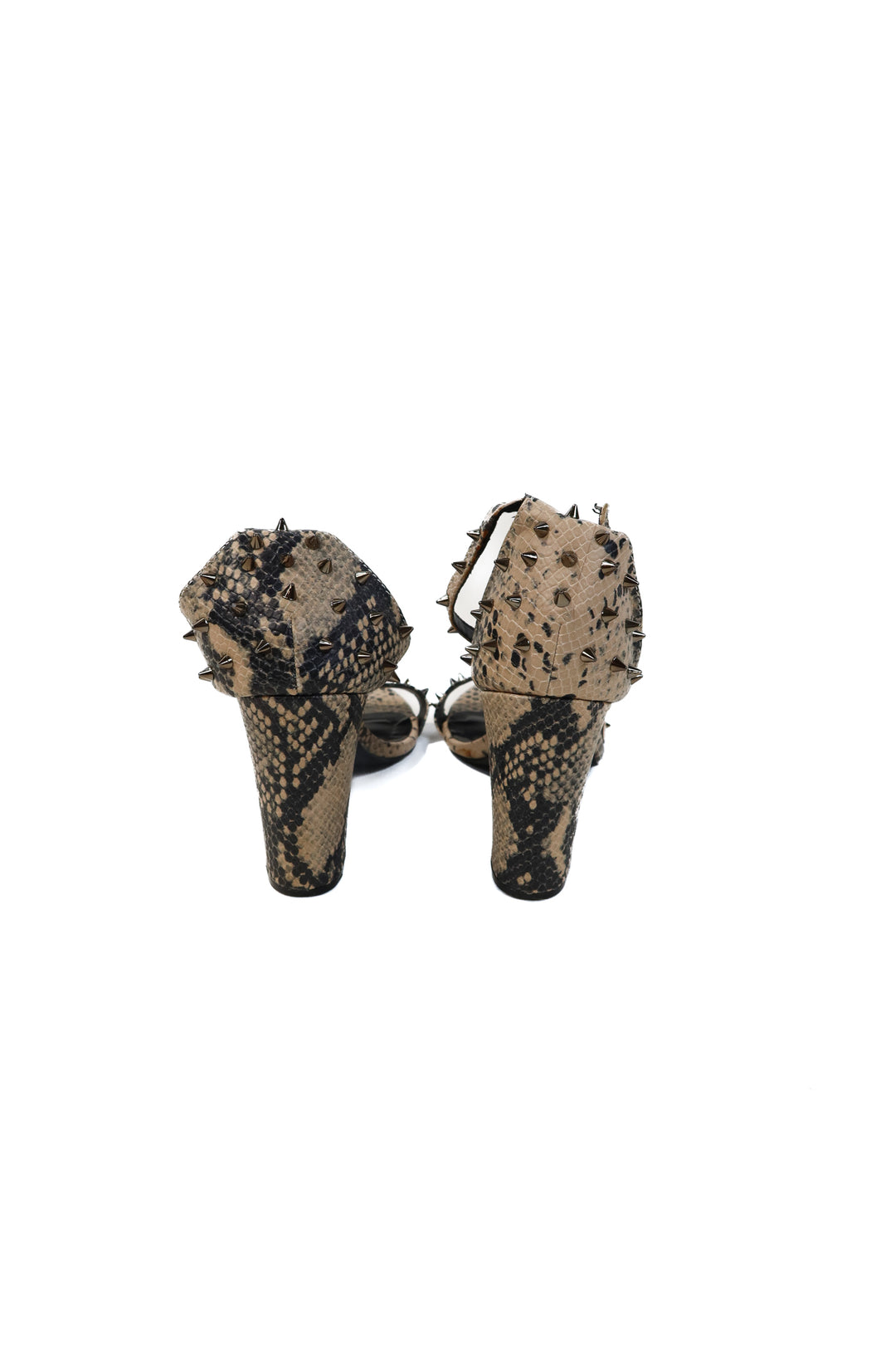 Madden girl snakeskin studded heels NWOT (9; retail $109.95)