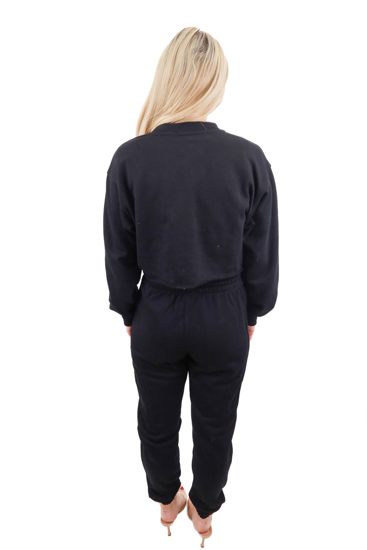 nia black lounge set NWT (s)