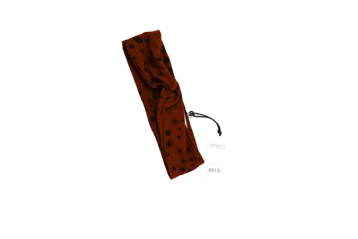 Stori ‘hazy spot brandy/onyx’ headband NWT