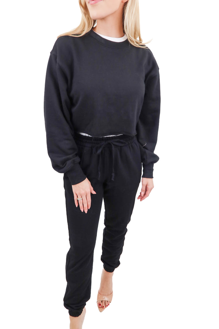 nia black lounge set NWT (s)