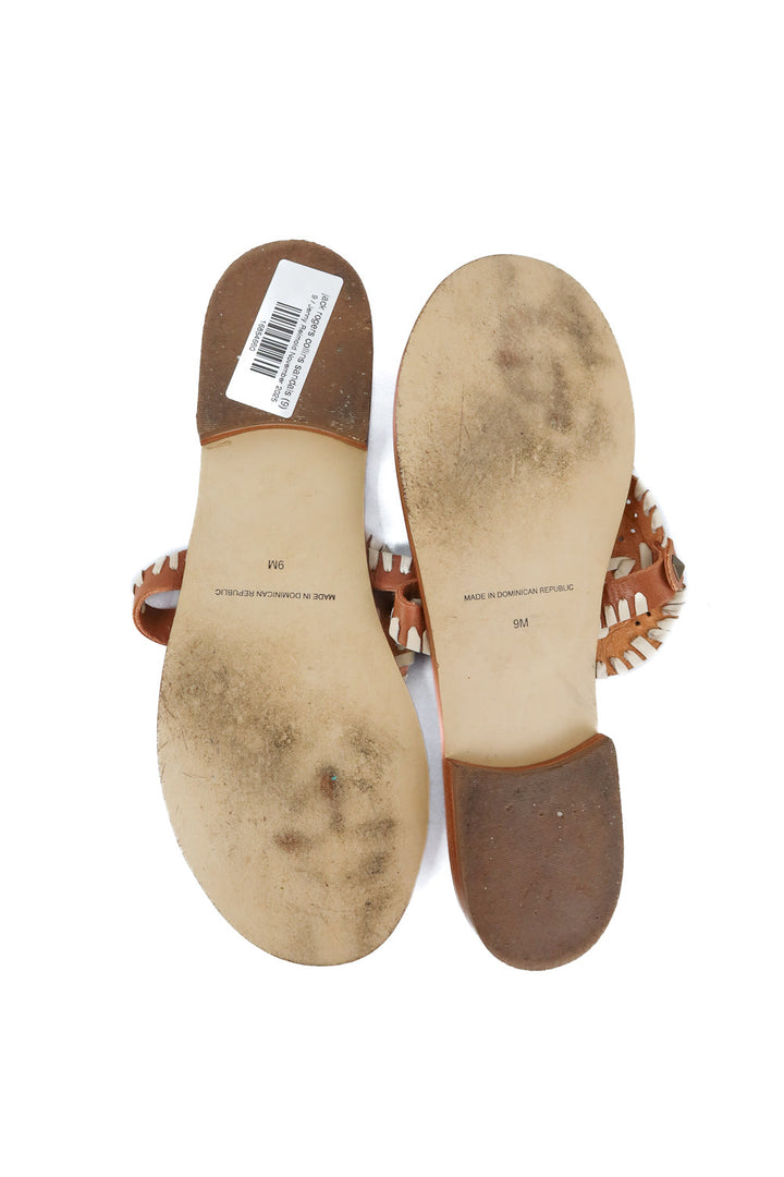 jack rogers collins sandals (9; retail $138)