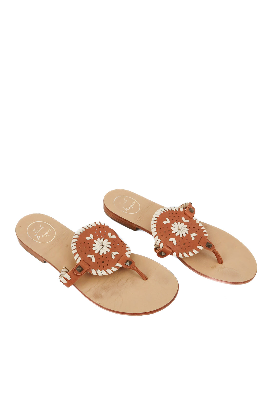 jack rogers collins sandals (9; retail $138)