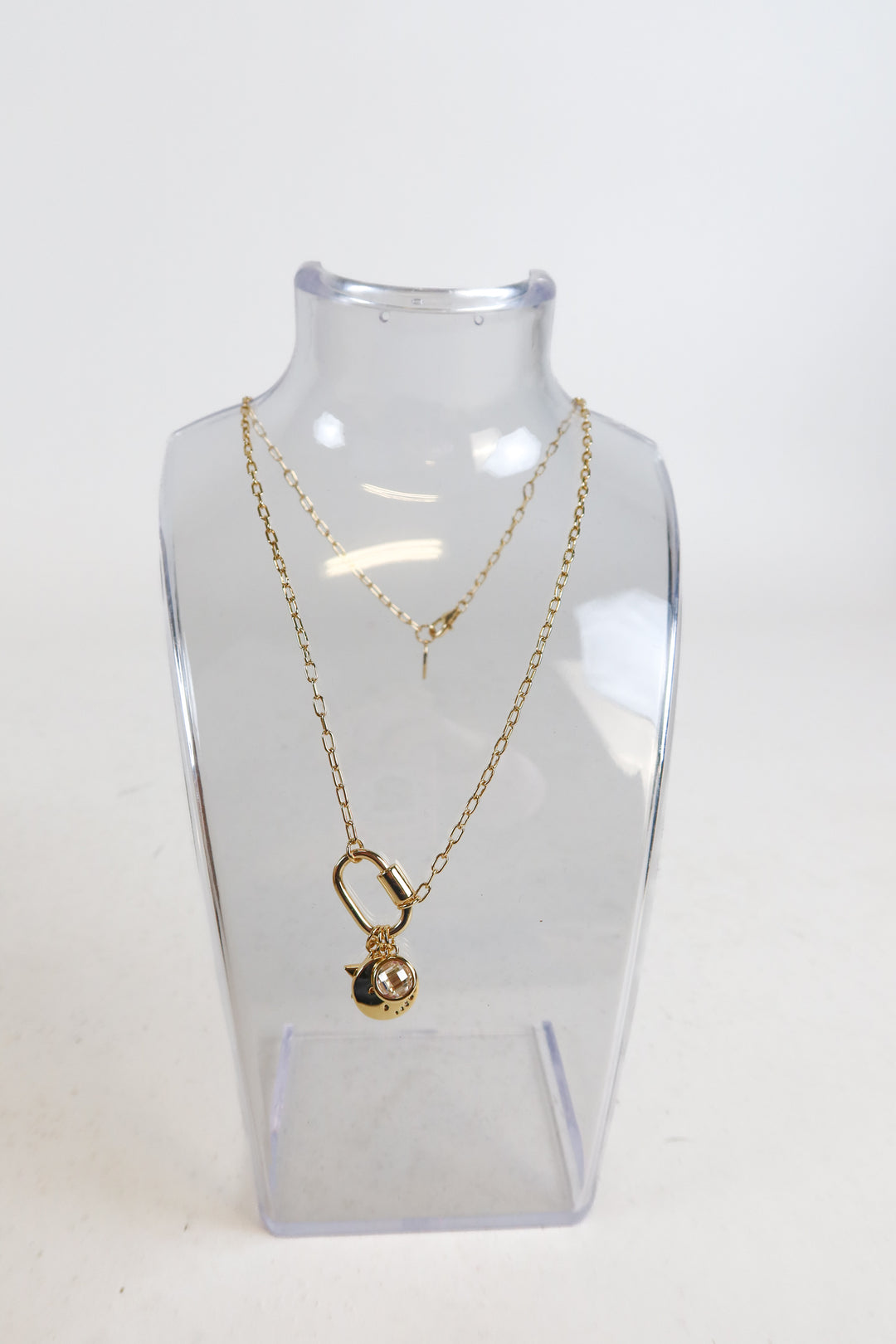 Electric Picks Gold Moon & Stars Charm Necklace (retail $62)