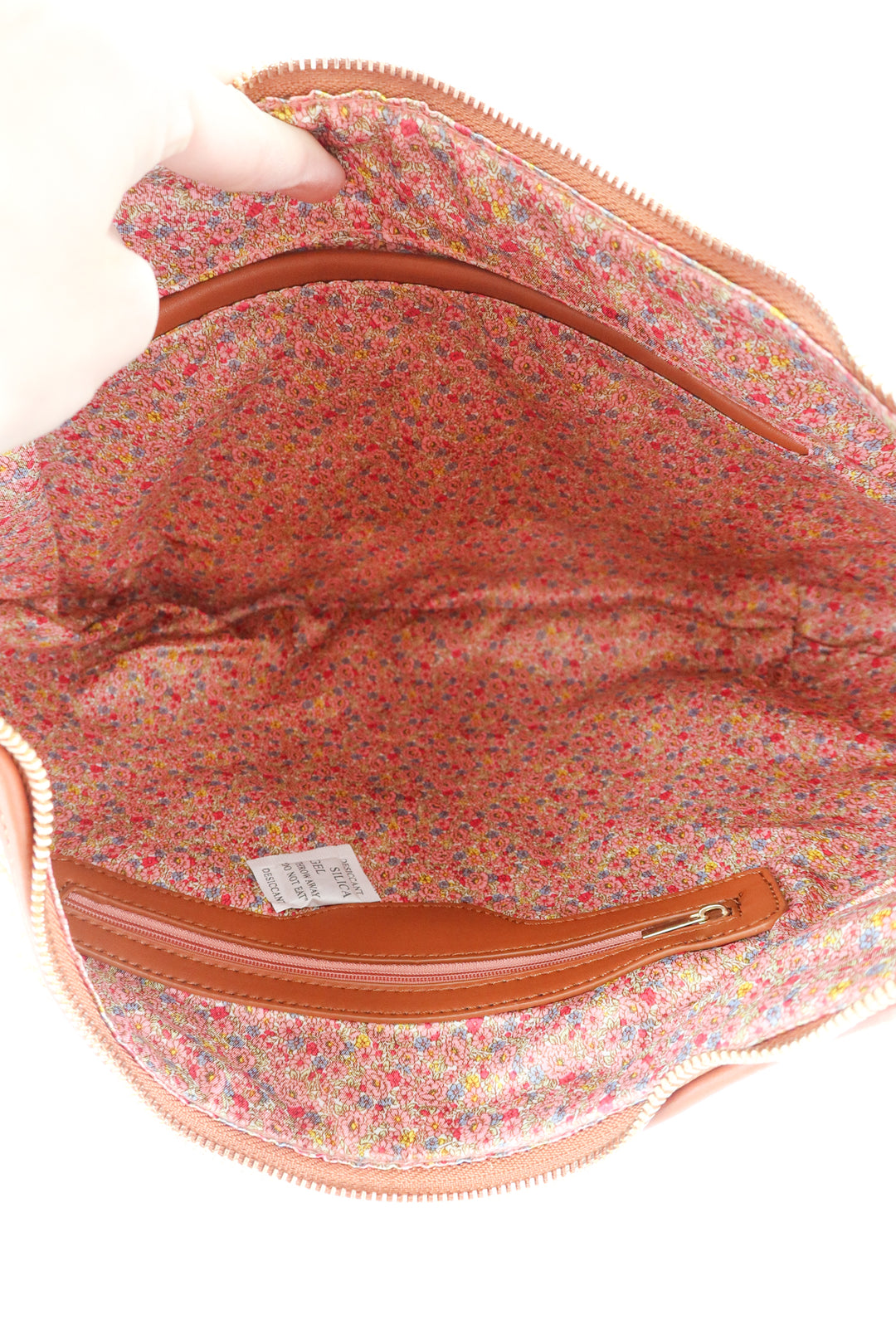 kayla & ava neutral rattan weave tote bag