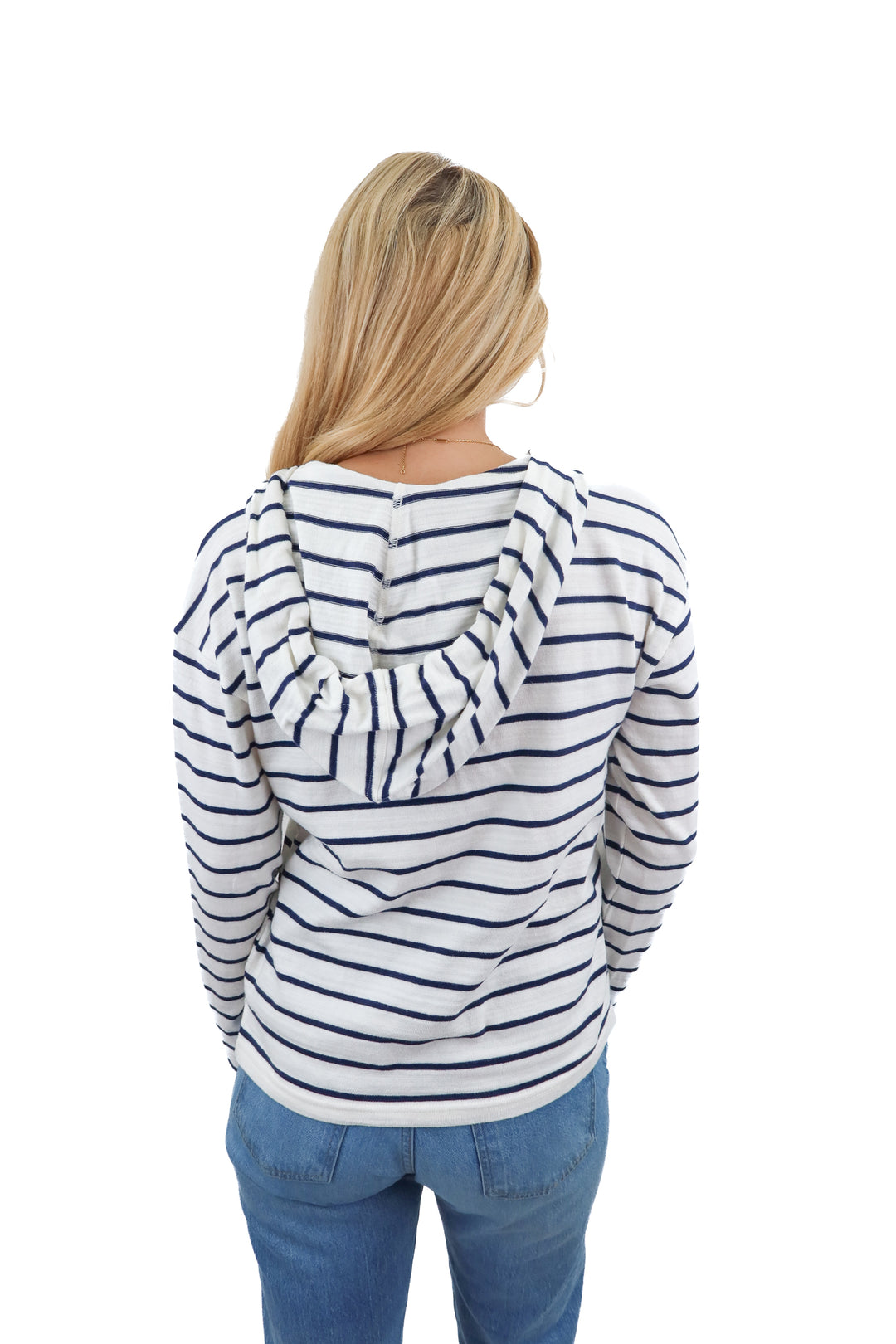 j.crew white striped knit pullover NWT (s; retail $118)