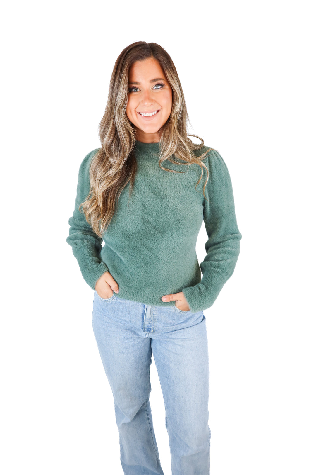 Ann Taylor Emerald Green Sweater (S)