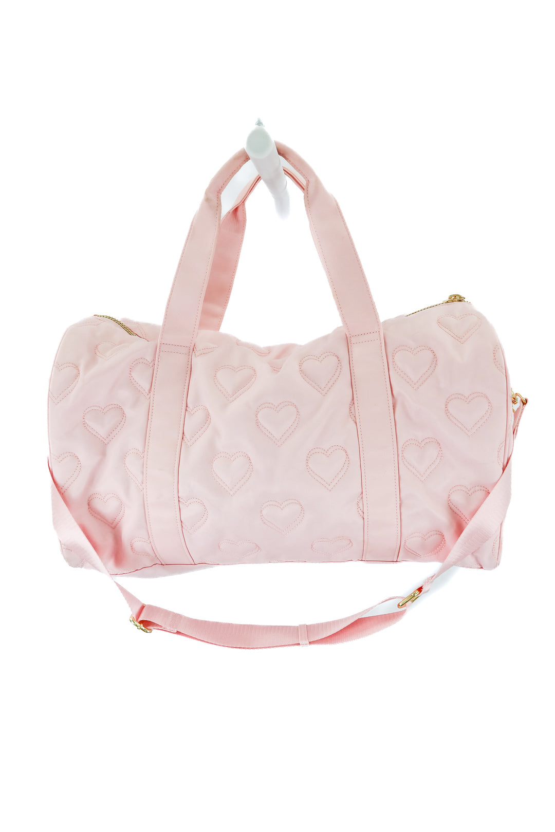 stoney clover pink heart travel bag set (retail $328)