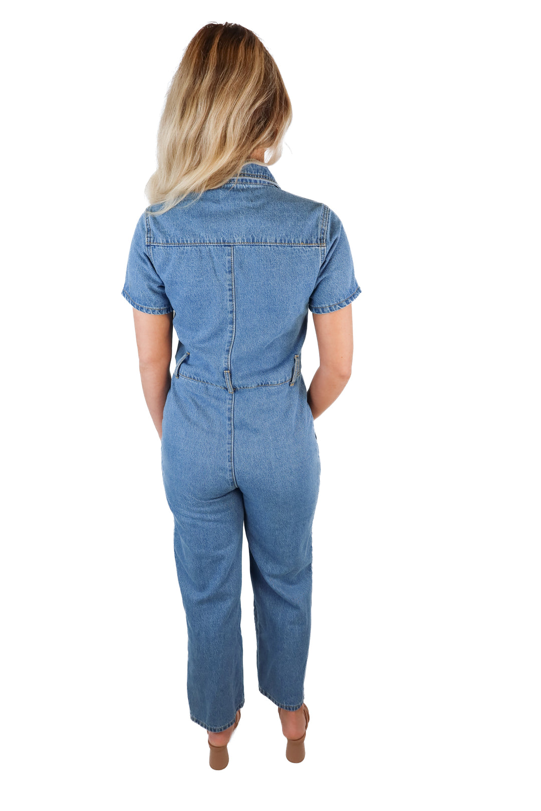 Kittenish denim jumpsuit (XS)