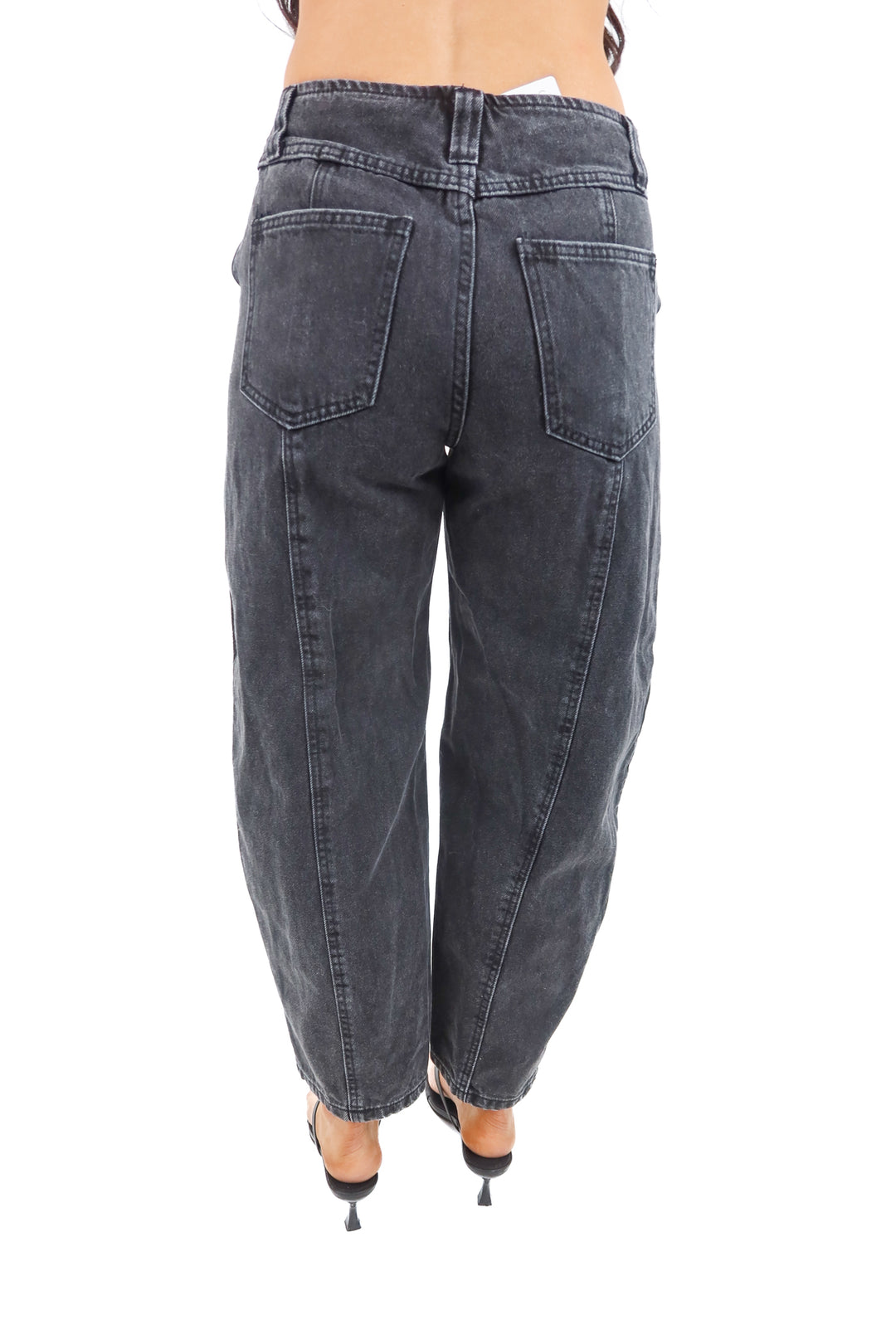 future collective black barrel jeans (0)