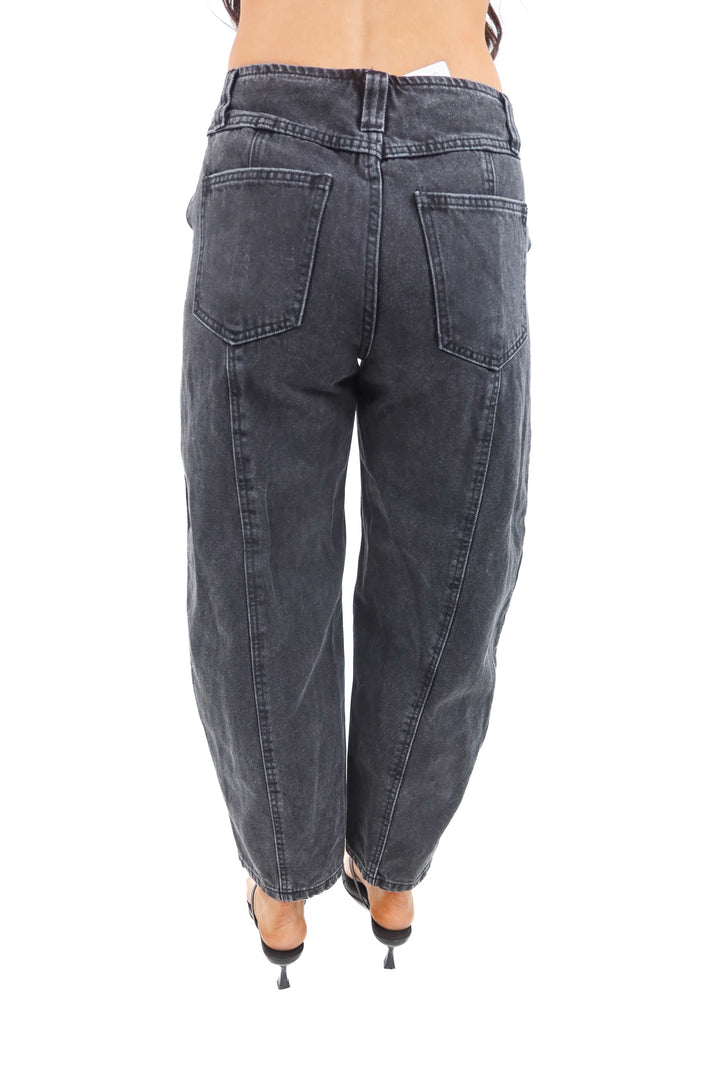 future collective black barrel jeans (0)