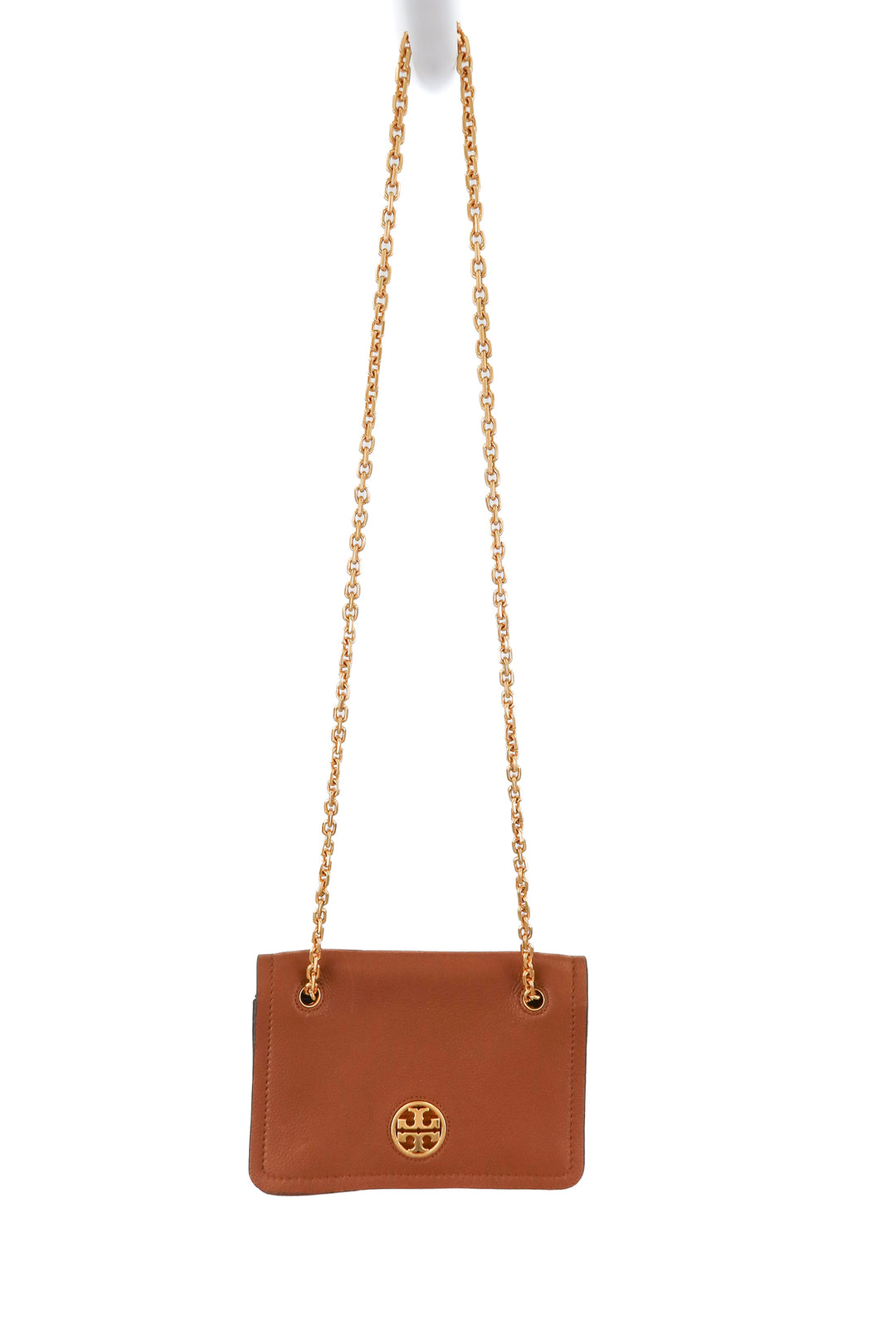tory burch brown/gold crossbody purse NWOT (retail $295)