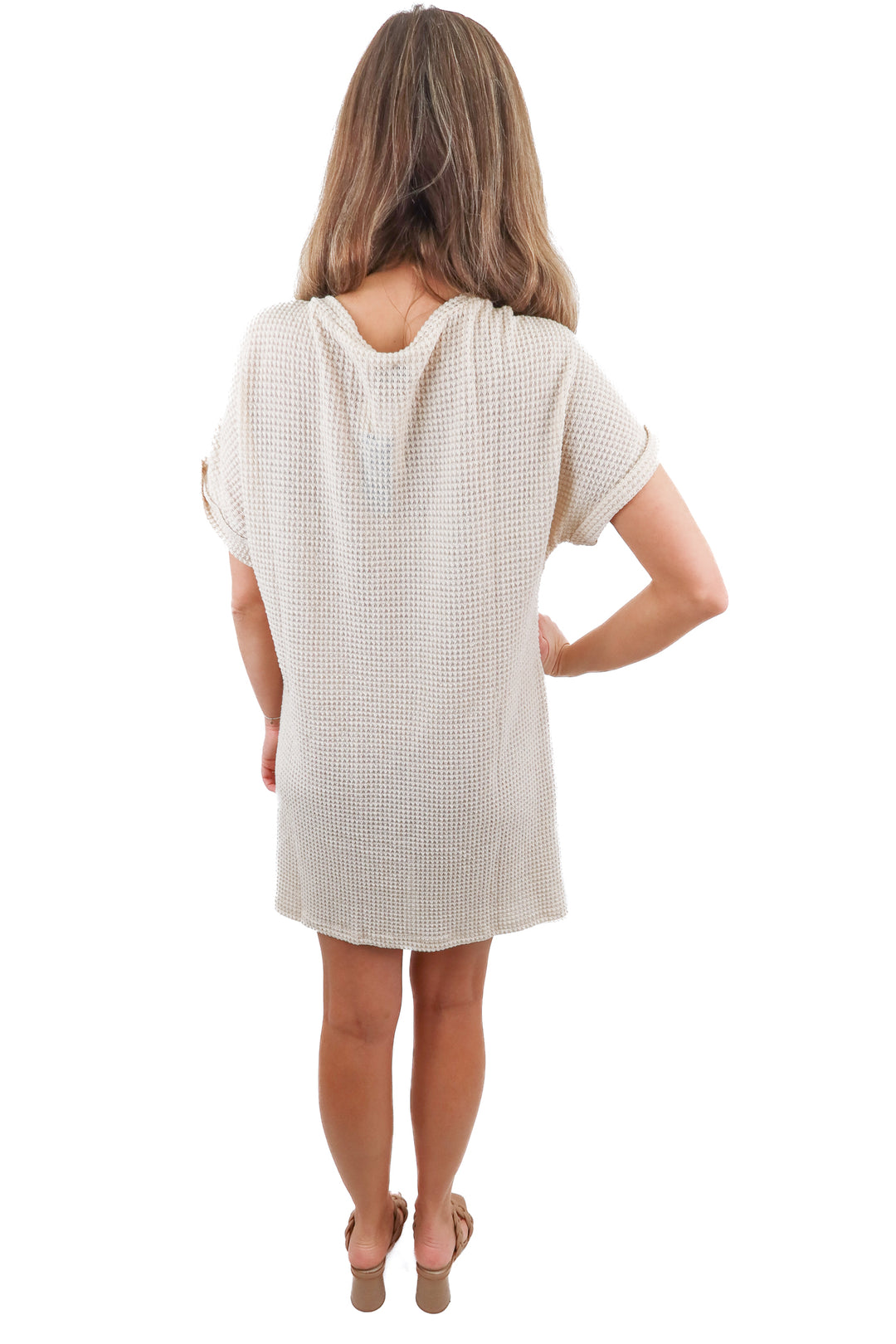 cupshe tan crochet cover up NWT (s; retail $32.99)