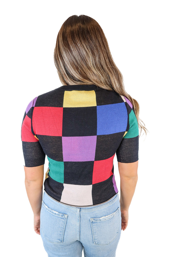 Staud Colorblock Sweater (S; retail $195)