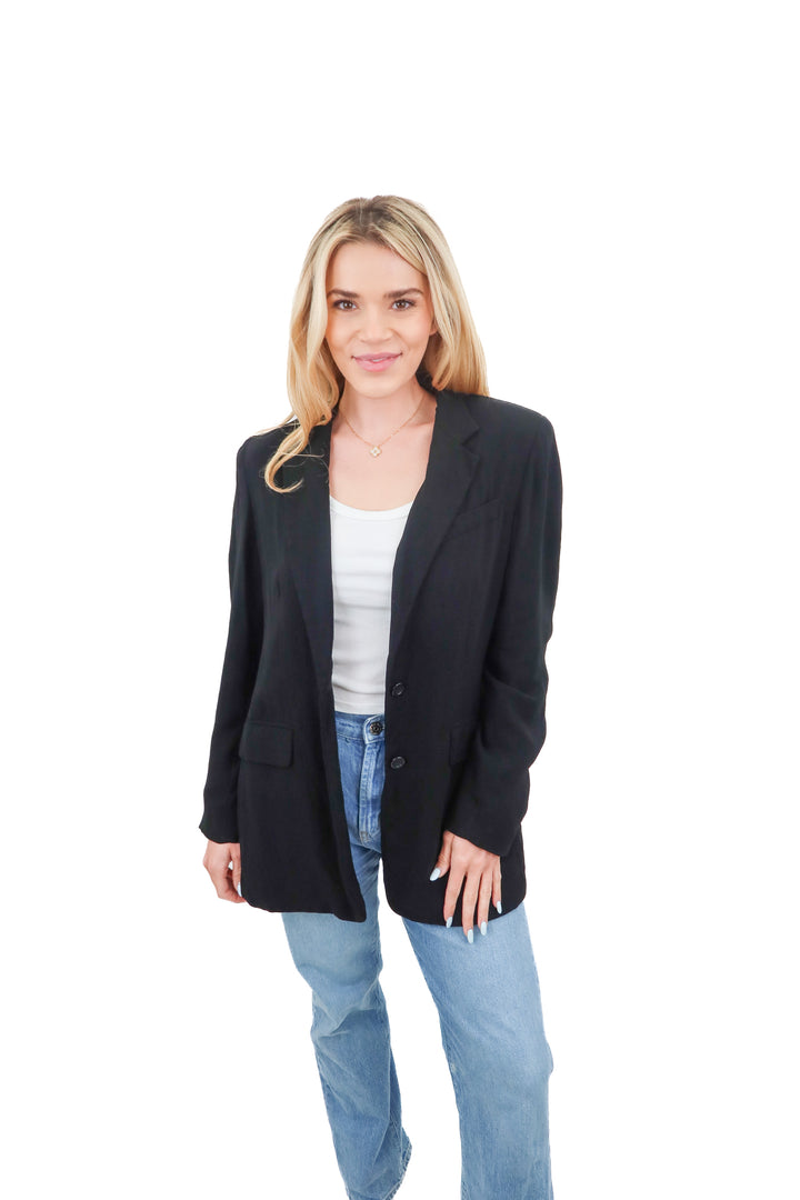 jones new york country black blazer (10)